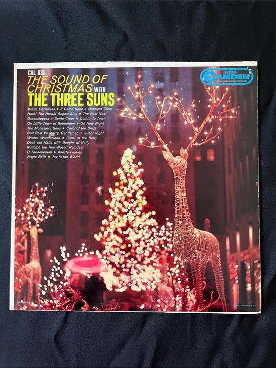 Other - "The Sound of Christmas with The Three Suns" - Vintage Holiday Vinyl Record